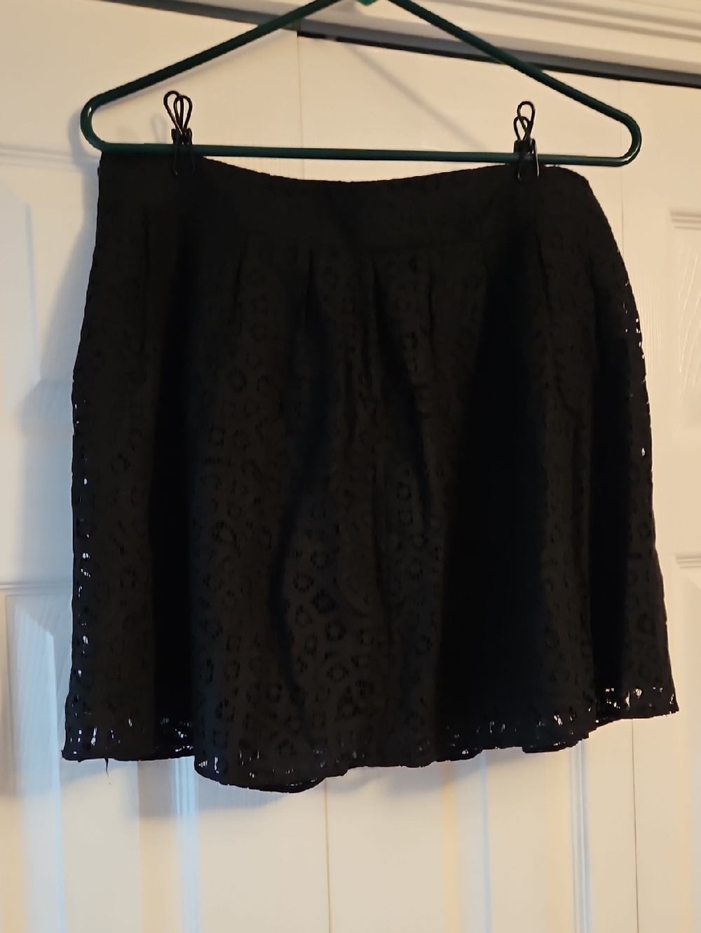 Banana Republic Black Lace Mini Skirt